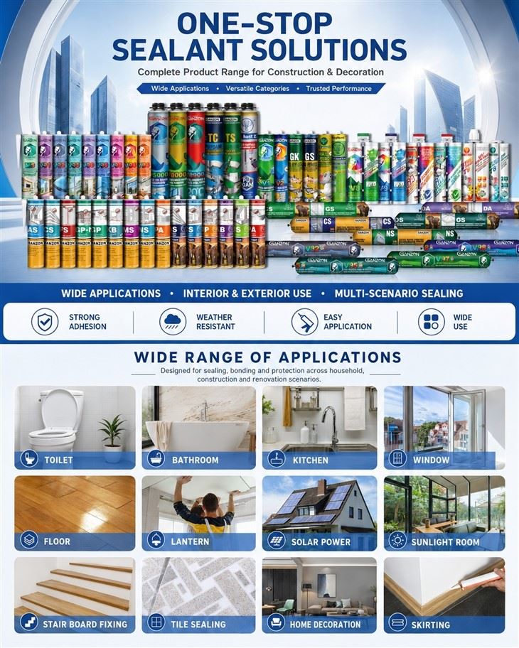 Expansion Joint Silicone Sealant For Bridges And Infrastructure suppliers